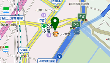 東京汐留ビルディング 2F トイレの地図画像