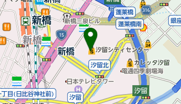 汐留シティセンター 41F トイレの地図画像