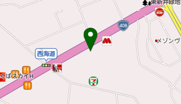 とんかつ処 かつ千代 つくば店 トイレの地図画像