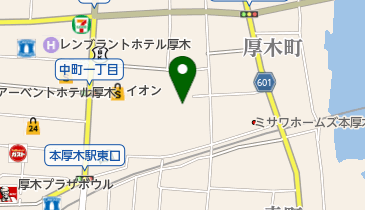 厚木総合福祉センター トイレの地図画像