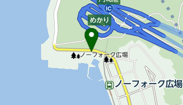 ノーフォーク広場 トイレの地図画像