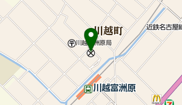 川越富洲原交番 トイレの地図画像