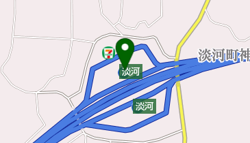 淡河PA 上り トイレの地図画像