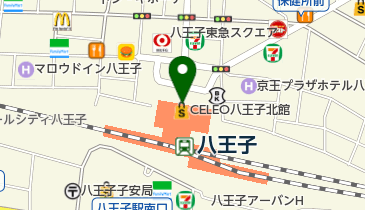 そごう 八王子店 トイレの地図画像