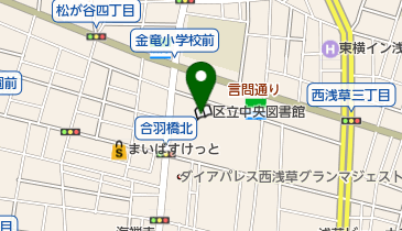 台東区生涯センター 3階 トイレの地図画像