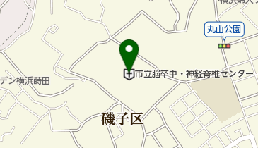 横浜市立脳血管医療センター トイレの地図画像