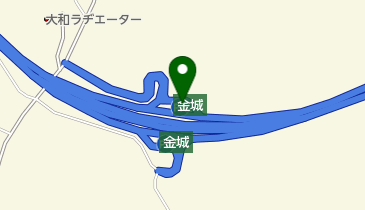 金城PA 上り トイレの地図画像