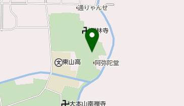 総本山永観堂禅林寺 トイレの地図画像