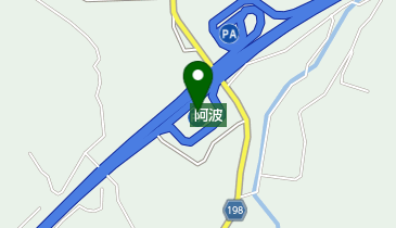 阿波PA 下り トイレの地図画像