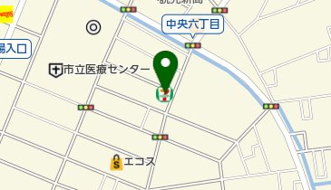 セブンイレブン 春日部中央6丁目店 トイレの地図画像