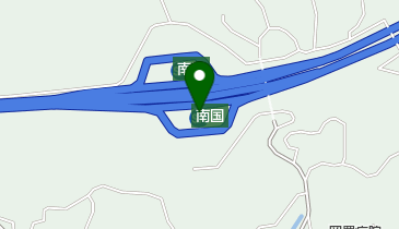 南国SA 下り トイレの地図画像