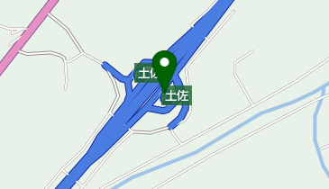 土佐PA 下り トイレの地図画像
