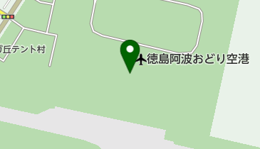 徳島阿波おどり空港 トイレの地図画像