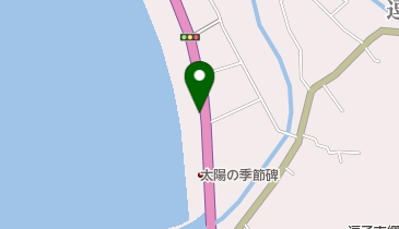 逗子海岸 東トイレの地図画像