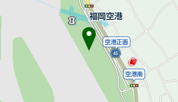 福岡空港 国際線ターミナル トイレの地図画像