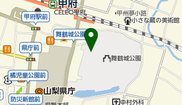 舞鶴城公園 本丸・銅門跡付近 トイレの地図画像