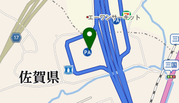 基山PA 上り トイレの地図画像