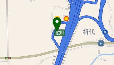 広川SA 上り トイレの地図画像