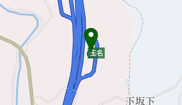 玉名PA 下り トイレの地図画像