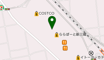 ららぽーと新三郷 トイレの地図画像