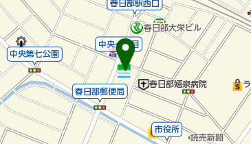 春日部年金事務所 トイレの地図画像