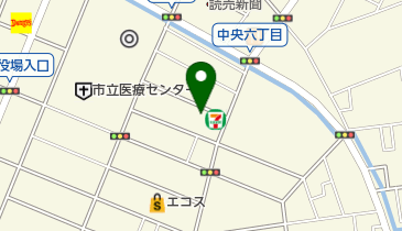 石窯パン工房ぴーぷる 春日部店 トイレの地図画像