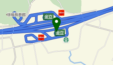 金立SA 下り トイレの地図画像
