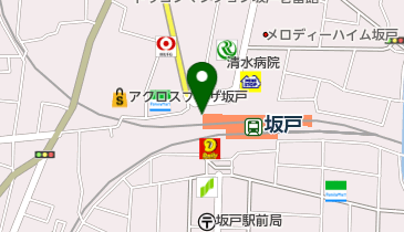 坂戸駅 北口公衆トイレの地図画像