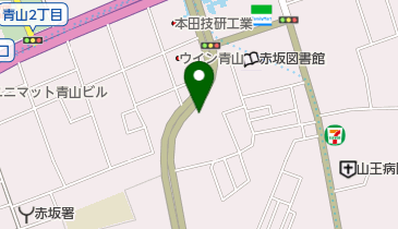 青葉公園 トイレの地図画像