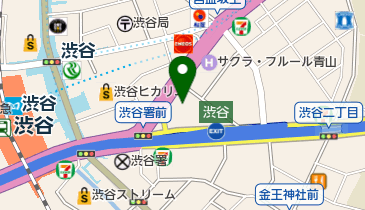 渋谷クロスタワー 1階 トイレの地図画像