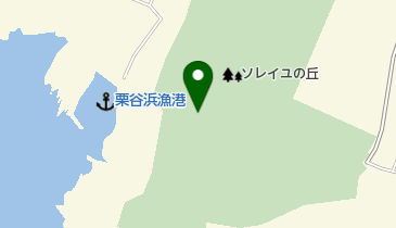 ソレイユの丘 ビーナス像脇トイレの地図画像