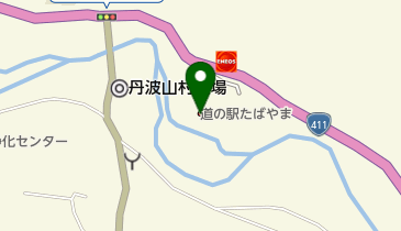 道の駅 たばやま トイレの地図画像