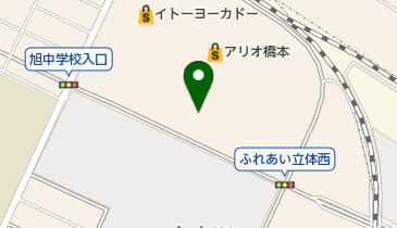 橋本アリオ 2階 REDJAM付近 トイレの地図画像