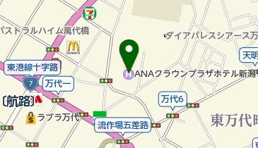 ANAクラウンプラザホテル新潟 2階 トイレの地図画像