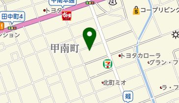 コープ甲南 トイレの地図画像