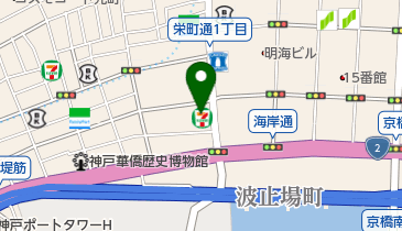 神戸フコク生命海岸通ビル トイレの地図画像