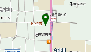 同志社大学 寒梅館 トイレの地図画像