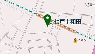 七戸町観光交流センター トイレの地図画像