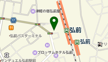 東横イン 弘前駅前 トイレの地図画像