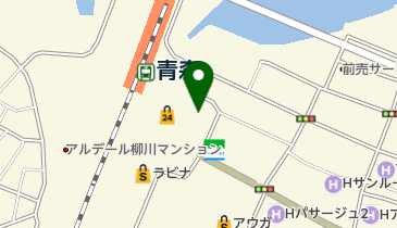 青森市観光交流情報センター トイレの地図画像