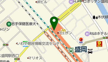 フェザン 南館 B1F トイレの地図画像