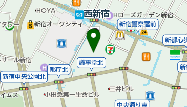 新宿アイランドタワー B1F トイレの地図画像
