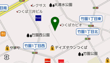 つくばカピオ トイレの地図画像
