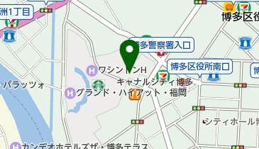 キャナルシティ2 イーストビル2階 トイレの地図画像