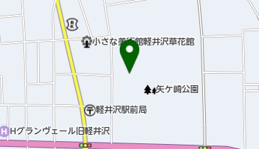 矢ケ崎公園 トイレの地図画像