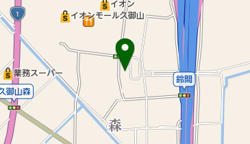 まちの駅クロスピアくみやま トイレの地図画像