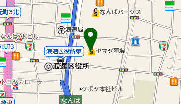 LABI1 なんば店 トイレの地図画像