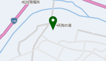 天狗の湯 トイレの地図画像