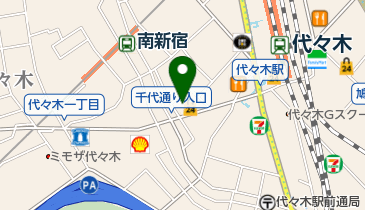 ナチュラルローソン 代々木駅西店 トイレの地図画像