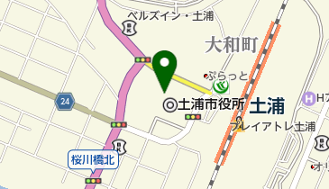イトーヨーカドー 土浦店 トイレの地図画像